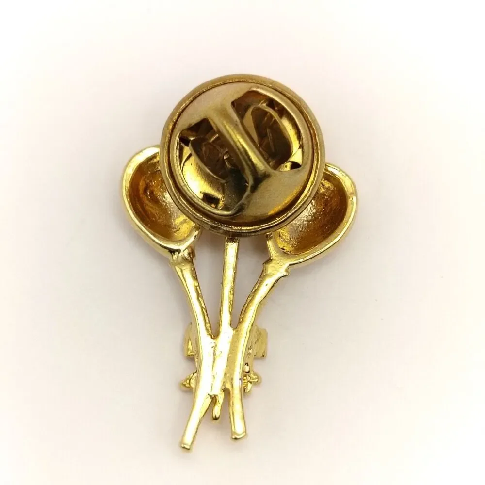 None brooch pin